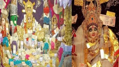 लक्ष्मी मातेचं हे अनोखं मंदिर; जिथे प्रसाद म्हणून देतात सोनं-चांदीचे दागिने किंवा नाणी; कुठे आहे हे मंदिर?