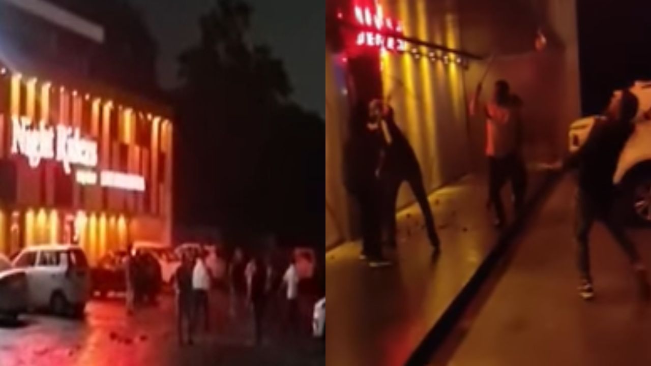 Panvel: मनसे पुन्हा आक्रमक, पनवेलमधील ऑर्केस्ट्रा बार फोडला Panvel: मनसे पुन्हा आक्रमक, पनवेलमधील ऑर्केस्ट्रा बार फोडला