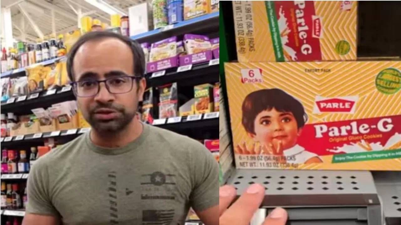 Viral Video: अमेरिकेत एका Parle-G बिस्कीटाची किंमत किती? ऐकून बसेल धक्का