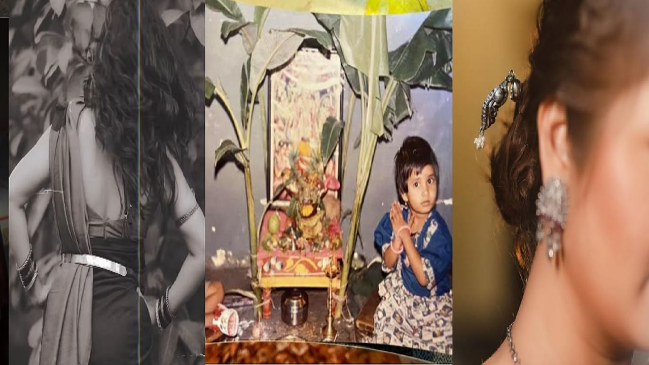 फोटोमधील या चिमुकलीला ओळखलंत का? आहे महाराष्ट्राची क्रश अन् लोकप्रिय अभिनेत्री