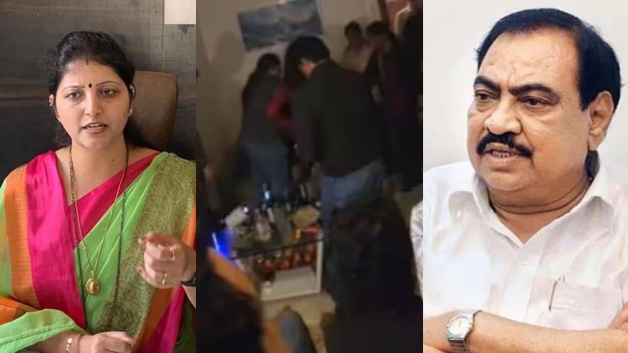 मानवी तस्करीचा प्रकार, प्रांजल खेवलकर प्रकरणात महिला आयोगाचा थेट दावा, नाथाभाऊंच्या जावयाचे पाय खोलात?