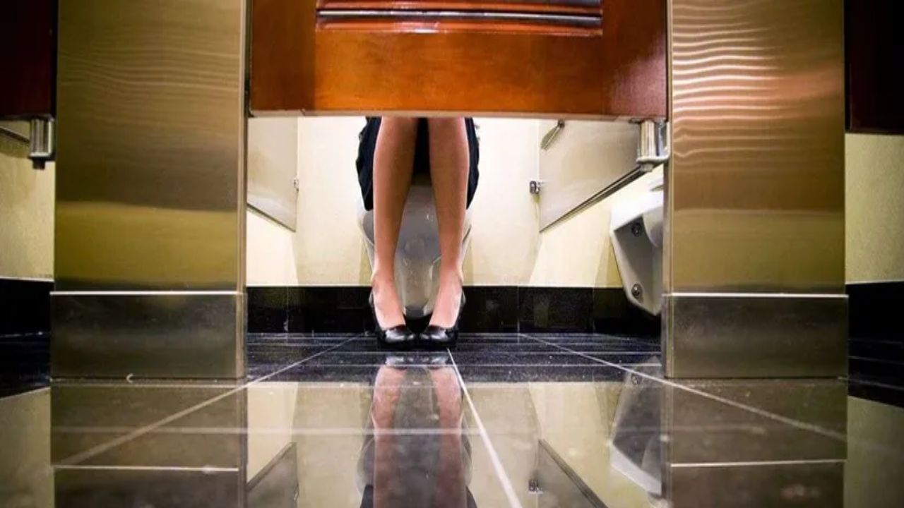 कमी खर्च- टॉयलेटचा लांब दरवाजा बनवण्यासाठी मोठा खर्च येतो. तसेच टॉयलेटमधील ओलावा आणि पाण्यामुळे दरवाजाचा खालचा भाग लवकर खराब होऊ शकतो. मात्र खाली जागा मोकळी असेल तर दरवाजा खराब होत नाही.