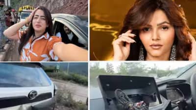 रुबिना दिलैकच्या बहीण अन् वडिलांचा अपघात; नेमकं काय घडलं?