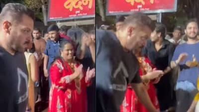 गणपती विसर्जन मिरवणुकीत सलमानचा जबरदस्त डान्स; ढोल-ताशाच्या गजरात बाप्पाला निरोप