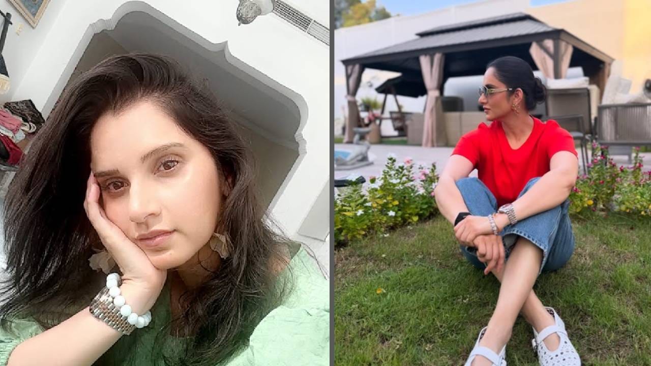 Sania Mirza: 'कहीं आग लगे लग जावे, टूटे दिल की पीड़...', हैदराबादमध्ये सानिया मिर्झाला कोणाची येत्ये आठवण ? VIDEO VIRAL