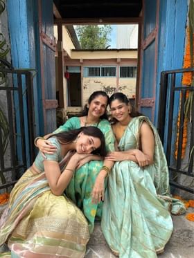 मनोहर जोशींच्या नातीने 100 वर्षे जुन्या वाड्यात साजरी केली गणेश चतुर्थी