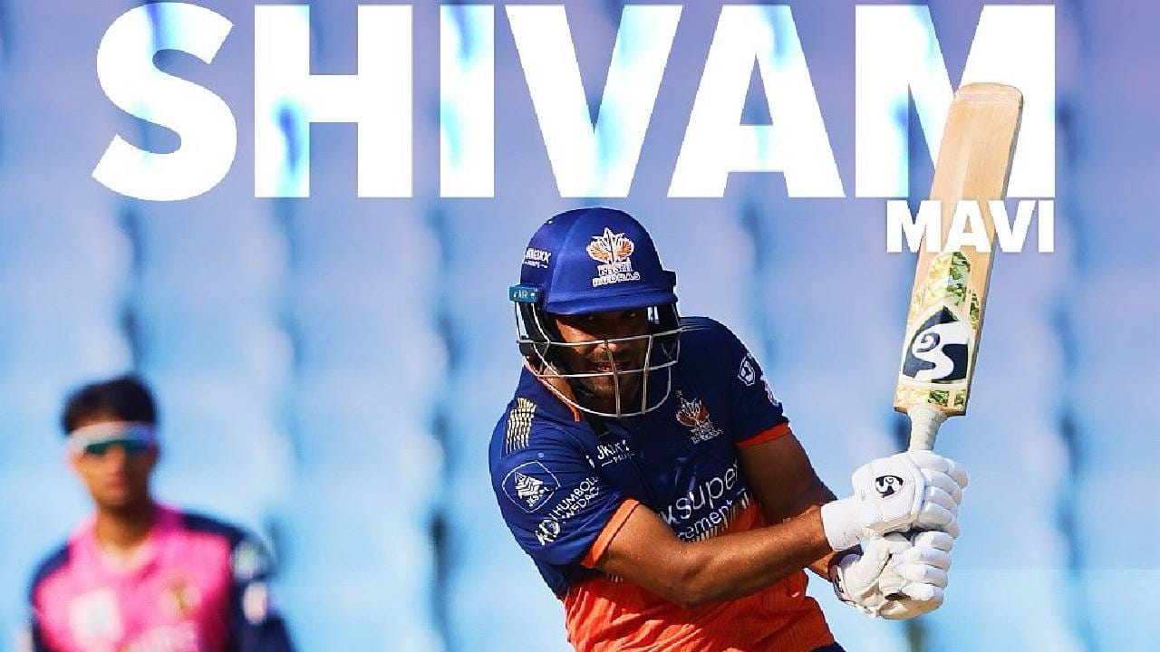 6,6,6,6,6,6… शिवम मावीने 19 चेंडूत ठोकलं अर्धशतक, एका षटकात पाच षटकार