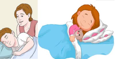 बाळाची सवय बदलायचीये? झोपेत असताना फक्त 2 मिनिटं करा हे काम