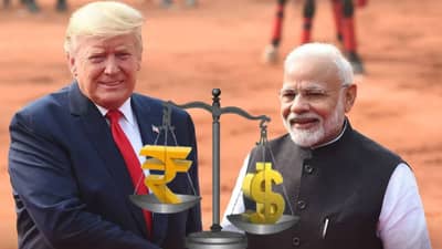 भारतीय अर्थव्यवस्था...! टॅरिफ वॉर दरम्यान अमेरिकेने डॉलरच्या तुलनेत रुपयाची उडवली खिल्ली