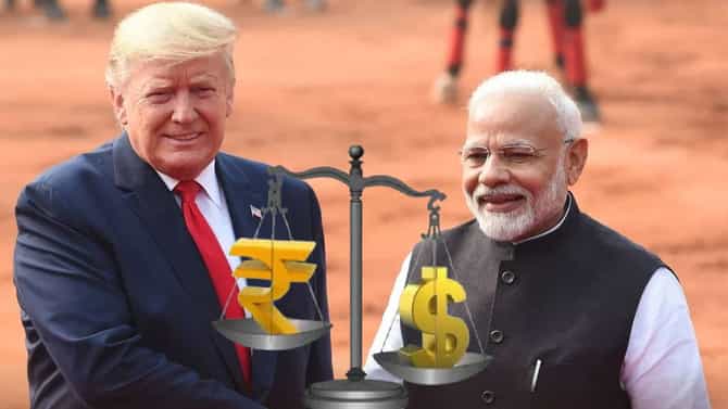 भारतीय अर्थव्यवस्था...! टॅरिफ वॉर दरम्यान अमेरिकेने डॉलरच्या तुलनेत रुपयाची उडवली खिल्ली