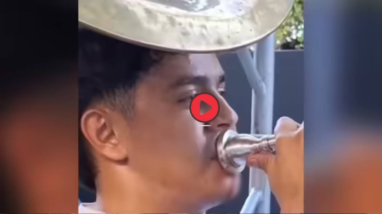 Video: तोंडातून रक्त आलं पण तो थांबला नाही! डोळ्यात पाणी आणणारा व्हिडीओ व्हायरल