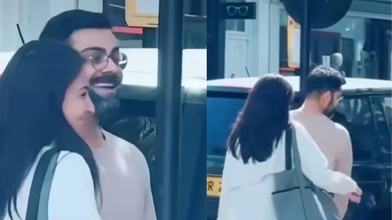 अनुष्का आणि विराट कोहली यांची एक झलक पाहण्यासाठी चाहते हे कायमच आतुर असतात. सध्या विराट आणि अनुष्काचे लंडनमधील फोटो आणि व्हिडीओ व्हायरल झालाय. 