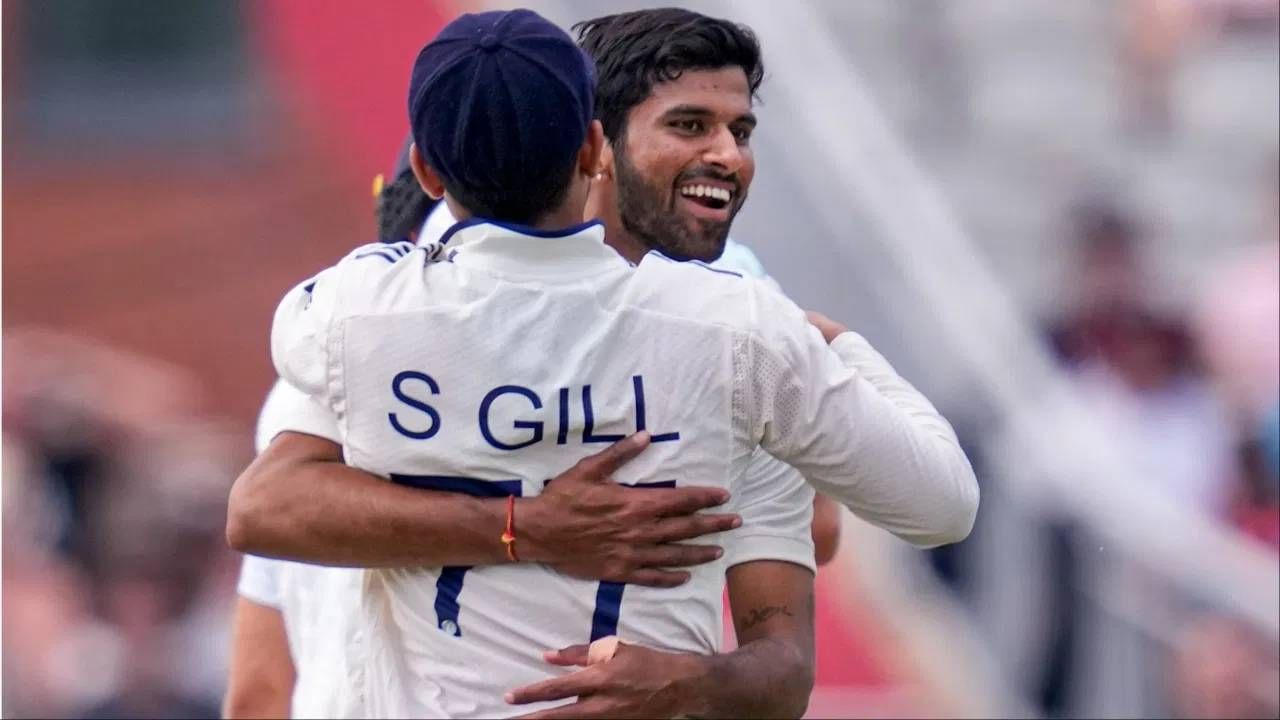 Washington Sundar : वॉशिंग्टन सुंदर हिंदू आहे, मग त्याचं नाव असं का ठेवलं? यामागे काय किस्सा आहे? Washington Sundar : वॉशिंग्टन सुंदर हिंदू आहे, मग त्याचं नाव असं का ठेवलं? यामागे काय किस्सा आहे?