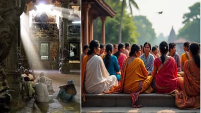 मंदिरात गेल्यावर मंदिराच्या पायऱ्यांवर काही वेळ का बसावं? अनेकांना माहित नसेल हे रहस्य