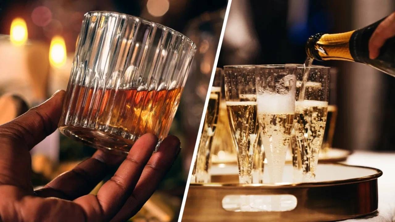 दारू ही आरोग्यासाठी घातक आहे. मग ती शॅम्पेन असो की वाइन.. पण दोन्ही बाबत बराच गोंधळ आहे. अनेकांना वाटतं की दोन्ही प्रकार एक सारखेच आहेत. पण यात फरक आहे. वाइन तज्ज्ञांच्या मते, शॅम्पेन ही एक प्रकारची वाइन आहे. पण प्रत्येक शॅम्पेन वाइन नसते. दोघांमध्ये फरक आहे. चला जाणून घेऊयात.  (Pic: Unsplash)