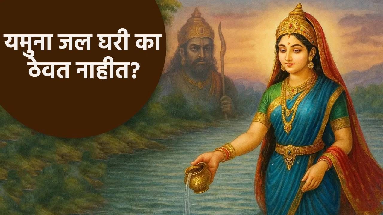 यमुना जल घरी का ठेवत नाहीत? धर्मशास्त्रानुसार थेट यमलोकाशी संबंध यमुना जल घरी का ठेवत नाहीत? धर्मशास्त्रानुसार थेट यमलोकाशी संबंध