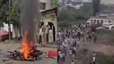 Pune: दौंडच्या यवतमध्ये दोन गटात तणाव, पोलिसांचा मोठा फौजफाटा तैणात