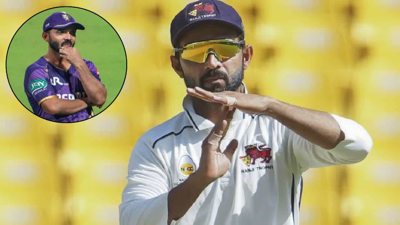 Ajinkya Rahane : अजिंक्य रहाणेने रणजी स्पर्धेआधीच सोडलं मुंबईचं कर्णधारपद, अचानक का घेतला मोठा निर्णय?