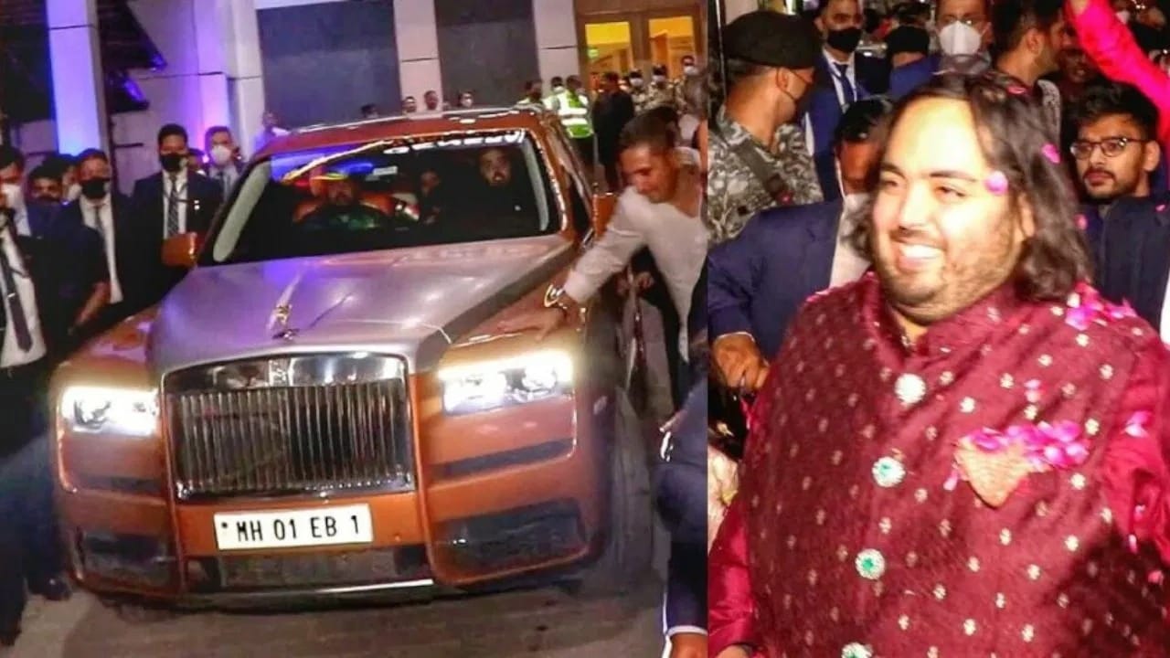 मुकेश अंबानींचा धाकटा मुलगा अनंत अंबानी हा रोल्स रॉयस एसयूव्हीचा खूप मोठा चाहता आहे. त्याच्याकडे २०२४ रोल्स रॉयस कलिनन ब्लॅक बॅज आहे. ज्याची किंमत १४ कोटी रुपये असल्याचे सांगितले जाते. ही कार स्टाईल आणि लक्झरीचे उत्तम मिश्रण आहे.