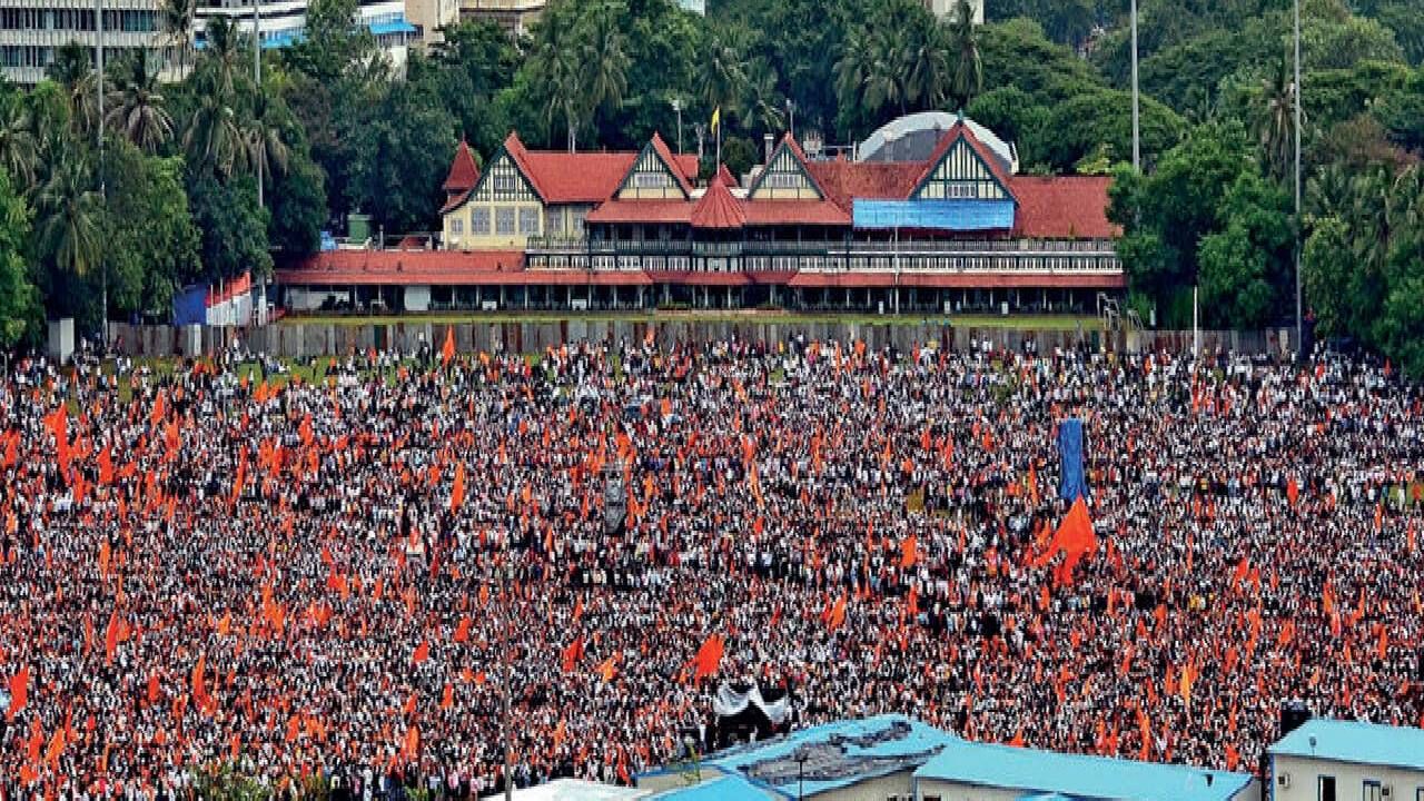 Manoj Jarange Patil : मुंबईच्या आझाद मैदानावर आंदोलन करायचंय? राज्य सरकारचे 'हे' नियम पाळावेच लागणार