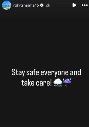 rohit sharma instagram post
