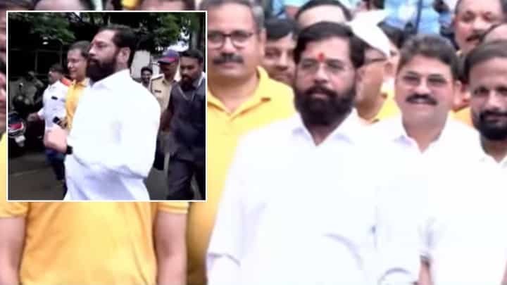 अन् एकनाथ शिंदे सुसाट धावले! शिंदेंचा हा व्हिडीओ पाहिला का? अन् एकनाथ शिंदे सुसाट धावले! शिंदेंचा हा व्हिडीओ पाहिला का?