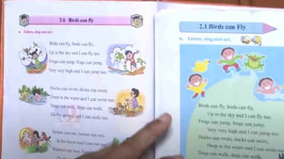 राज्यात इंग्रजी पुस्तांचा आता नवा घोळ? पहिली, दुसरीला एकच कविता; नेमकं प्रकरण काय?