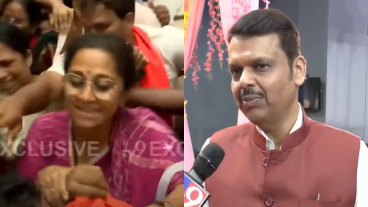 मराठा आंदोलकांचा सुप्रिया सुळेंना घेराव, बॉटल फेकल्या, CM फडणवीसांची पहिली प्रतिक्रिया आली समोर मराठा आंदोलकांचा सुप्रिया सुळेंना घेराव, बॉटल फेकल्या, CM फडणवीसांची पहिली प्रतिक्रिया आली समोर