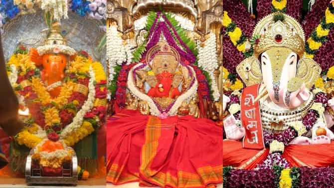 तब्बल 20 वर्षांनी अंगारकी चतुर्थीचा दुर्मिळ योग, सिद्धिविनायक, टिटवाळा, दगडूशेठ गणपती मंदिरात अलोट गर्दी