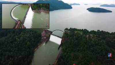 Gondia Video : वाहssss जबरदस्त….गोंदियाच्या इटियाडोह धरणाचे विहंगम दृश्य एकदा बघाच