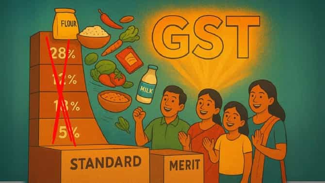 कपड्यांपासून तूप-लोणीपर्यंत या वस्तू स्वस्त होणार, GST प्रणालीतील बदलांचा मोठा परिणाम