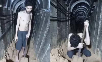 स्वत:ची कबर खणली, ज्यू ओलीस अस्थिपंजर बनले, हमासच्या या व्हिडीओने खळबळ