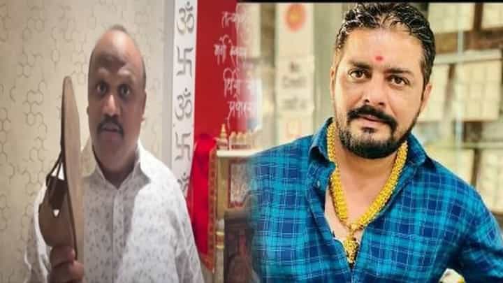 Hindustani Bhau : कोल्हापुरीनं तोंड फोडणार...नादी लागू नको नाहीतर...हिंदुस्थानी भाऊला चोपण्याची धमकी, नेमकं काय घडलं? Hindustani Bhau : कोल्हापुरीनं तोंड फोडणार...नादी लागू नको नाहीतर...हिंदुस्थानी भाऊला चोपण्याची धमकी, नेमकं काय घडलं?