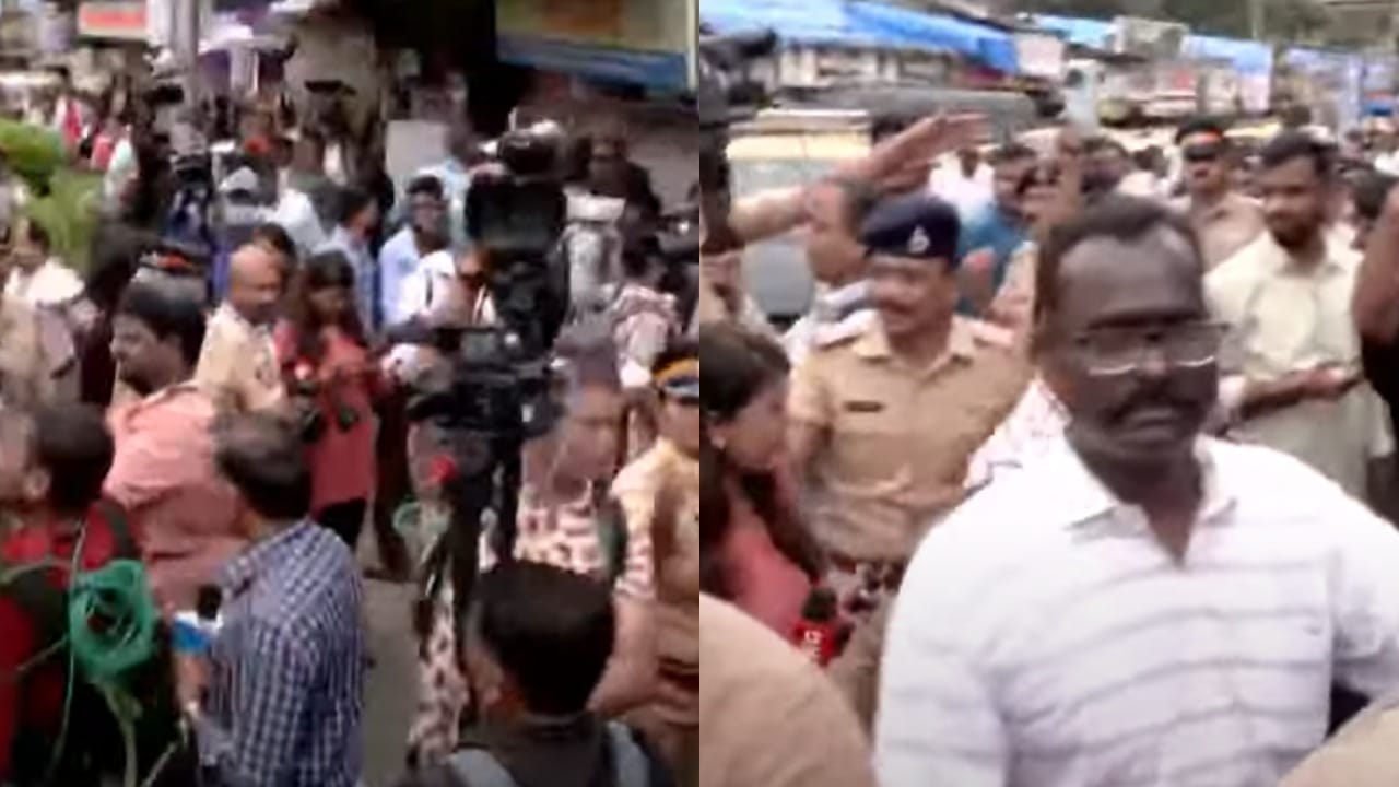 कबुतरखान्याचा वाद चिघळला, मराठी एकीकरण समितीचे दादरमध्ये आंदोलन, कार्यकर्त्यांची धरपकड कबुतरखान्याचा वाद चिघळला, मराठी एकीकरण समितीचे दादरमध्ये आंदोलन, कार्यकर्त्यांची धरपकड