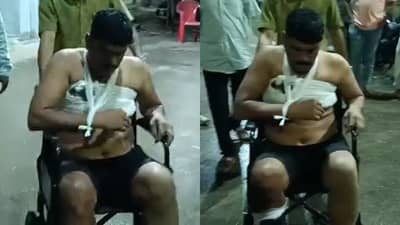 कल्याणमध्ये बीडमधील घटनेची पुनरावृत्ती, भर चौकात पोलीस पाटलावर तलवारीने हल्ला; महाराष्ट्र हादरला