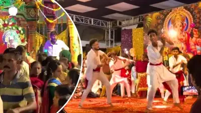 Viral Video: ‘देवा श्री गणेशा’वर पाकिस्तानातील तरुणांनी धरला ठेका, कराचित थाटामाटात साजरा झाला गणेशोत्सव