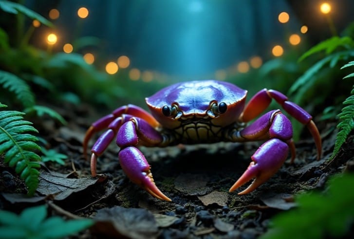 किंग क्रॅब या खेकड्याला सिंरिंधोर्न क्रॅब असेही म्हटले जाते. थायलंडची राजकुमारी महा चक्री सिरिधोर्न हिच्या नावावरून या खेकड्याचे नाव नाव ठेवण्यात आलेले आहे. (सांकेतिक फोटो, फोटो सौजन्य- मेटा एआय)