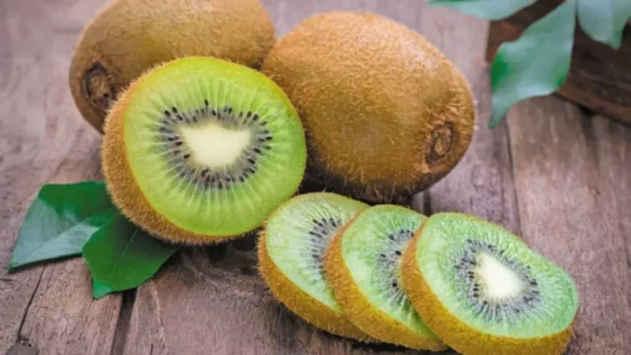 किवीमध्ये फायबरचे प्रमाण जास्त असते, जे पचनसंस्थेसाठी खूप फायदेशीर असते. किवीमध्ये असलेले अॅक्टिनिडिन एंजाइम प्रथिने पचवण्यास मदत करते, ज्यामुळे पोटाच्या समस्या कमी होतात.