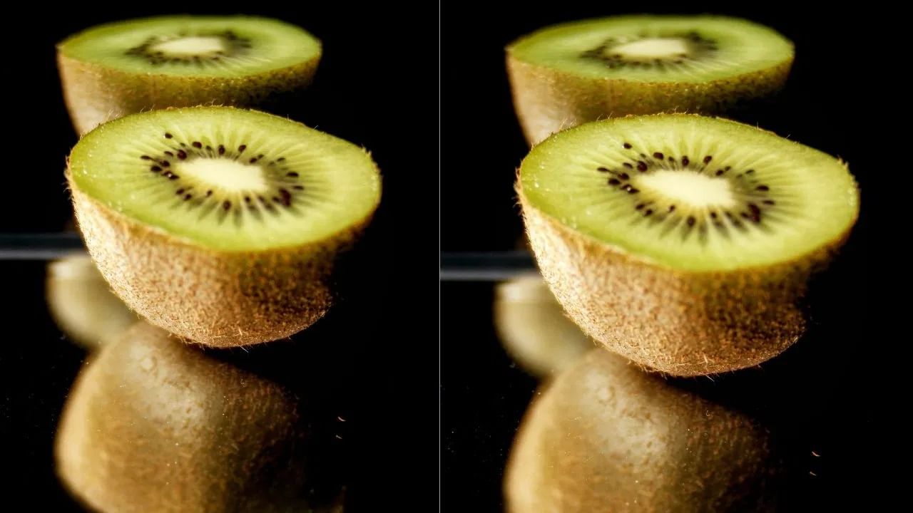 किवीमध्ये व्हिटॅमिन सी आणि व्हिटॅमिन ई सारखे अँटीऑक्सिडंट्स असतात, जे त्वचेसाठी खूप फायदेशीर असतात. हे घटक त्वचा सुधारण्यास, सुरकुत्या कमी करण्यास आणि त्वचेची लवचिकता टिकवून ठेवण्यास मदत करतात. किवी खाल्ल्याने वृद्धत्वाची लक्षणे कमी होतात.