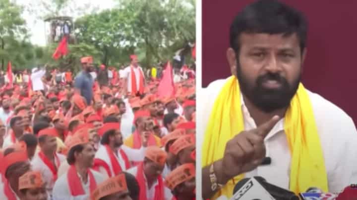 Laxman Hake : जरांगेंच्या आडून सरकार उलथवण्याच्या प्रयत्न, अजितदादांच्या आमदार, खासदारांबाबत लक्ष्मण हाकेंचा खळबळजनक दावा Laxman Hake : जरांगेंच्या आडून सरकार उलथवण्याच्या प्रयत्न, अजितदादांच्या आमदार, खासदारांबाबत लक्ष्मण हाकेंचा खळबळजनक दावा