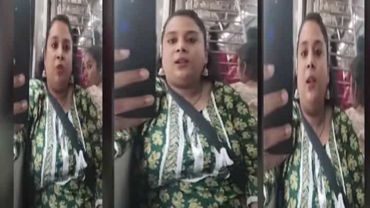 Mumbai Local Train Video : ...नाहीतर महाराष्ट्रात ठेवणार नाही तुला, दोन महिलांमध्ये बाचाबाची, बघा व्हायरल VIDEO Mumbai Local Train Video : ...नाहीतर महाराष्ट्रात ठेवणार नाही तुला, दोन महिलांमध्ये बाचाबाची, बघा व्हायरल VIDEO