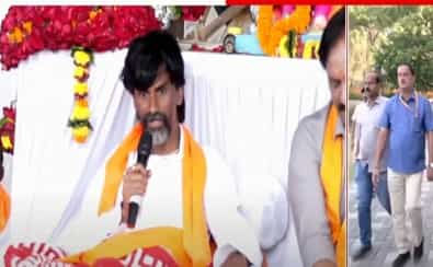 मराठा समाजाला ओबीसी प्रवर्गातून आरक्षण मिळावे यासाठी मनोज जरांगे यांचे मुंबईतील आझाद मैदानात आमरण उपोषण चालू आहे. सध्या सरकार त्यांच्या उपोषणावर तोडगा काढण्याचा प्रयत्न करत आहे. जरांगे मात्र माघार घ्यायला तयार नाहीत.