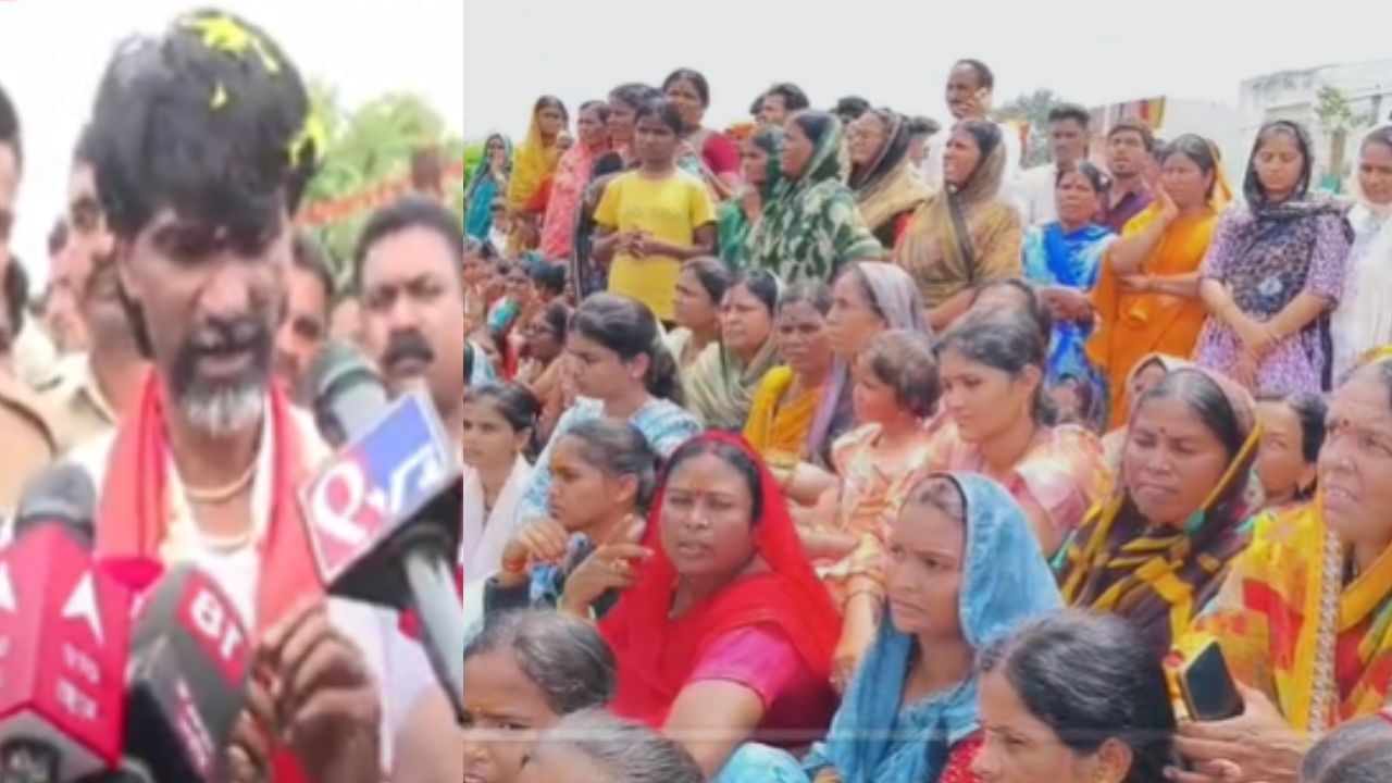 Manoj Jarange Mumbai Morcha : जरांगे यांची बायको आणि मुली रस्त्यावर उतरल्या, पहिल्यांदाच असं होतंय; काय घडलं नेमकं?