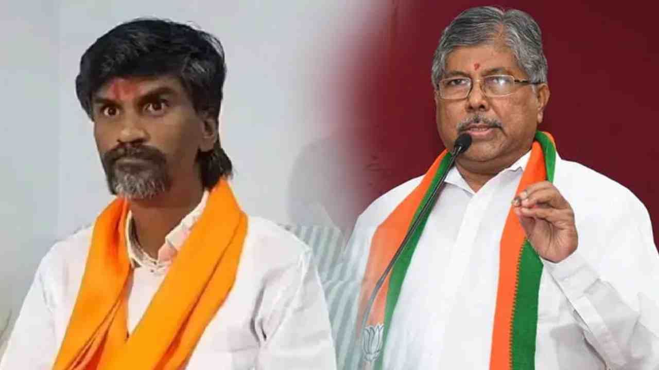 त्या विधानानंतर चंद्रकांत पाटलांची सारवासारव, म्हणाले जरांगे आणि मी चांगले... त्या विधानानंतर चंद्रकांत पाटलांची सारवासारव, म्हणाले जरांगे आणि मी चांगले...