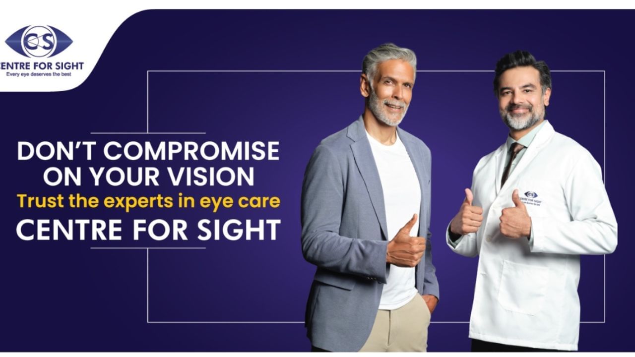 वर्ल्ड सीनियर सिटिझन्स डे निमित्त सेंटर फॉर साइट आणि मिलिंद सोमण यांचे आवाहन – डोळ्यांच्या आरोग्याला द्या प्राधान्य