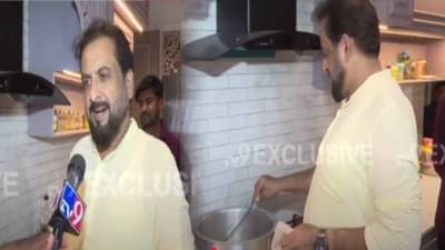 Imtiyaz Jaleel : जलील थेट किचनमध्ये आजचा बेत चिकन खुर्मा.. मांसविक्री बंदीचा निषेध अन् घरीच ठेवली बिर्याणी पार्टी