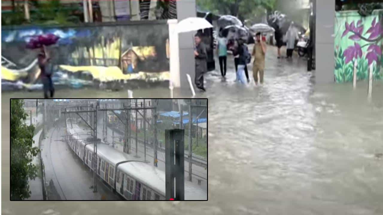 Mumbai Rain Alert : मुंबईकरांनो सावध रहा.. पुढील 4 तास धोक्याचे... रेड अलर्ट अन् हवामान खात्याचा इशारा काय? Mumbai Rain Alert : मुंबईकरांनो सावध रहा.. पुढील 4 तास धोक्याचे... रेड अलर्ट अन् हवामान खात्याचा इशारा काय?