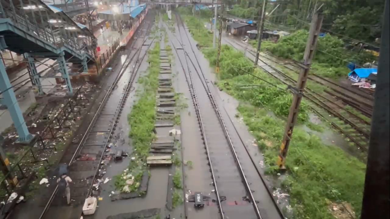 मुंबईची जीवनवाहिनी समजली जाणारी लोकल सेवा पावसामुळे पूर्णपणे ठप्प झाली आहे. मध्य आणि हार्बर रेल्वे मार्गावरील वाहतूक पूर्णपणे बंद करण्यात आली आहे. कुर्ला आणि चुनाभट्टीदरम्यानची लोकल वाहतूक सकाळी ११:२० पासून बंद करण्यात आली.