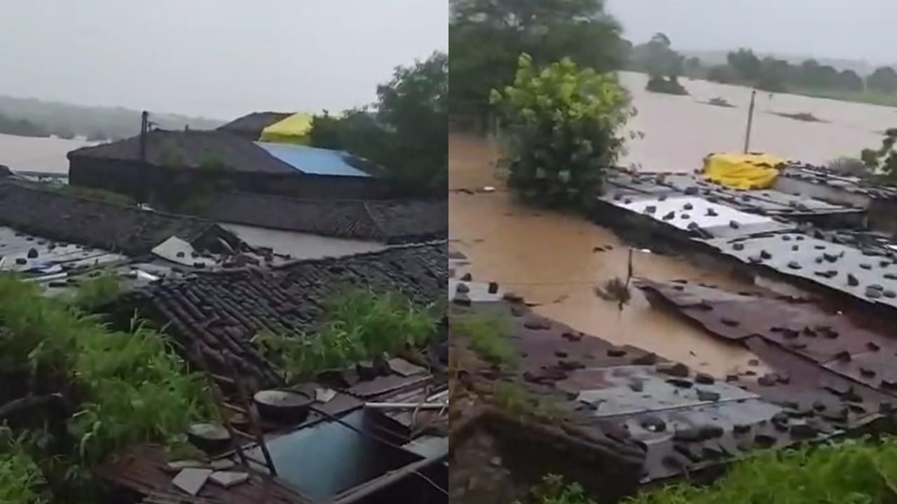 मुंबईत पावसाची दाणादाण, अनेक गावांना पुराचा वेढा; महाराष्ट्रात कोणत्या जिल्ह्यात काय स्थिती? मुंबईत पावसाची दाणादाण, अनेक गावांना पुराचा वेढा; महाराष्ट्रात कोणत्या जिल्ह्यात काय स्थिती?