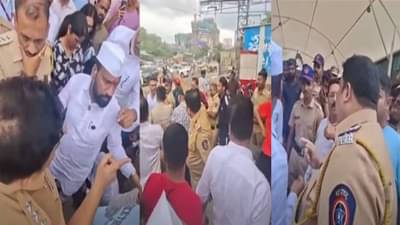 Pune : पोलिसांकडून शिव्या मारला धक्का अन् थेट धमकी, यांना पोलीस म्हणायचं! घडलं तरी काय? VIDEO एकदा बघाच